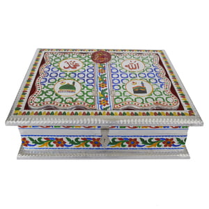 Meenakari Decorated Rehal Holy Quran Book Stand-book Box S,M Curved